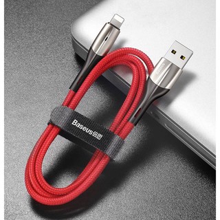 [CHÍNH HÃNG] Cáp Sạc Nhanh 18W Baseus Baseus Horizontal Data Cho Iphone ✔Có Đèn Báo