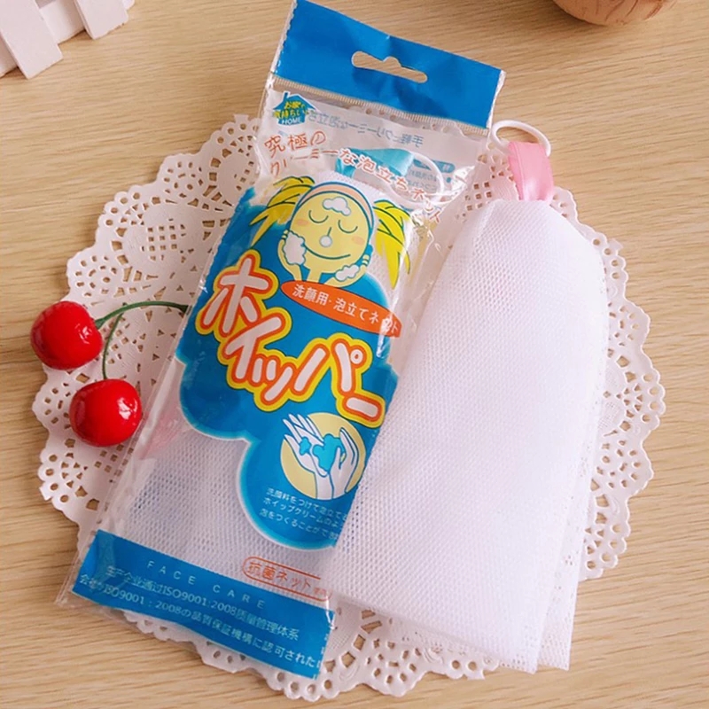 Lưới tạo bọt xà bông tắm/ rửa mặt tinh tế cho phòng tắm/rửa mặt