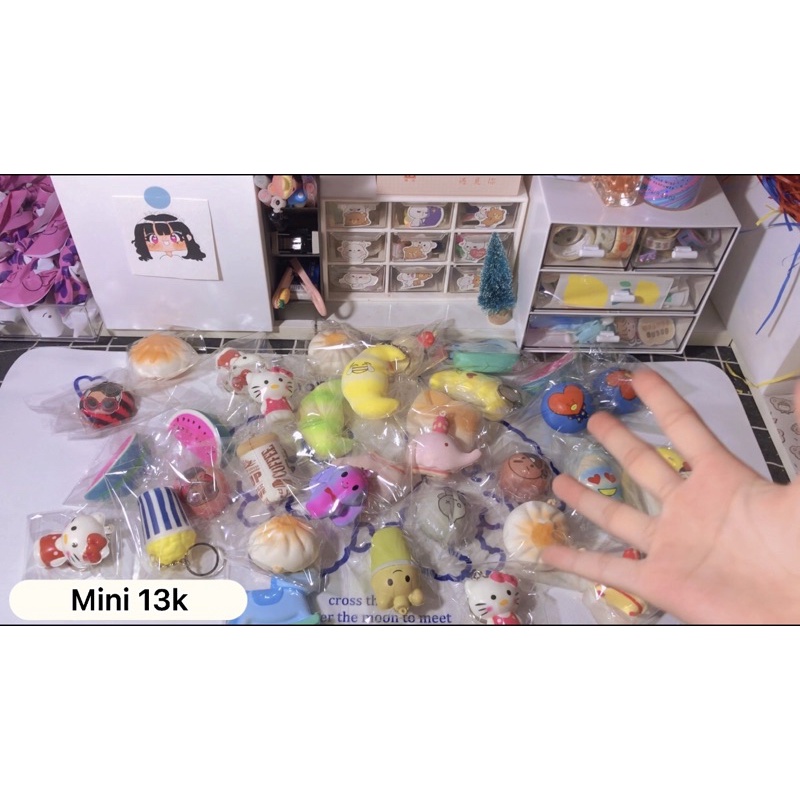 Squishy mini (ib lựa mẫu)