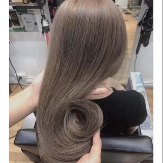 Thuốc nhuộm tóc màu Nâu Khói Lạnh + kèm oxi