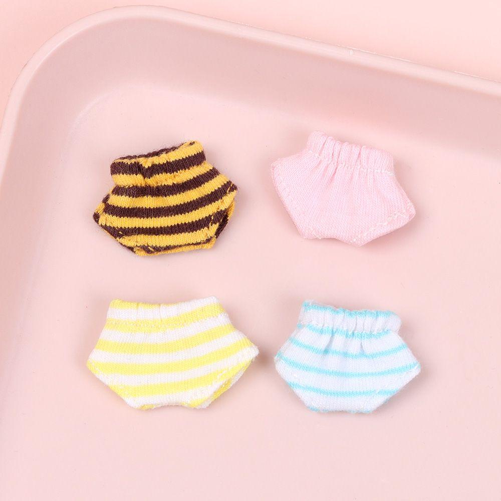 BEBETTERM Quần Lót Vải Cotton Phối Ren Xinh Xắn Cho Búp Bê