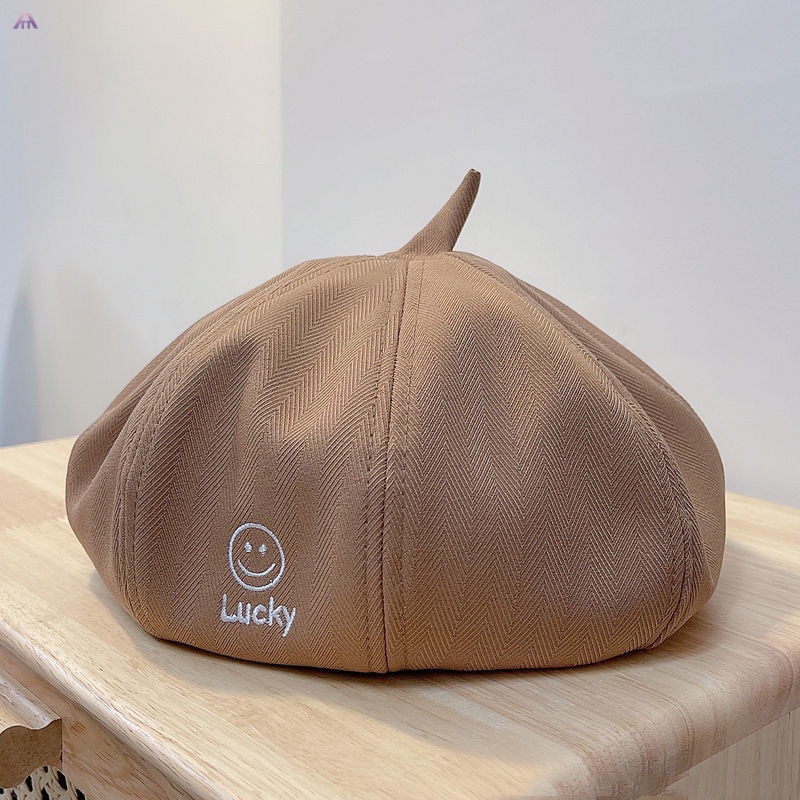 Mũ Beret Kiểu Bí Ngô Phong Cách Retro Thời Trang Cho Nam Nữ