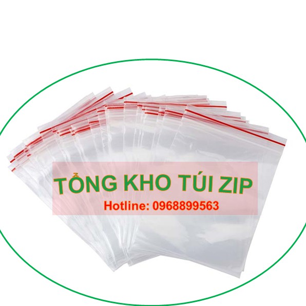 Bán sỉ  Túi zip, túi đựng đồ, túi zip chỉ đỏ các size , túi nilon zip, túi zipper. đơn vị tính (kg)