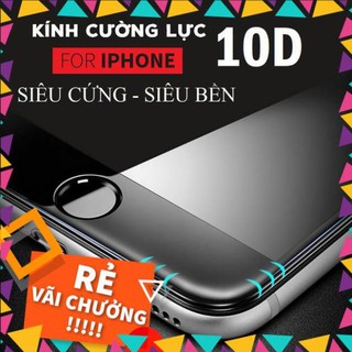 CƯỜNG LỰC IPHONE FULL MÀN 10D