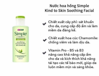 NƯỚC HOA HỒNG SIMPLE