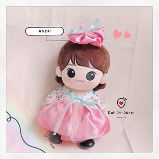 "Có Sẵn"Quần áo cho Labubu17cm/Doll 10cm-15cm-20cm-indentity V hanbok cho doll