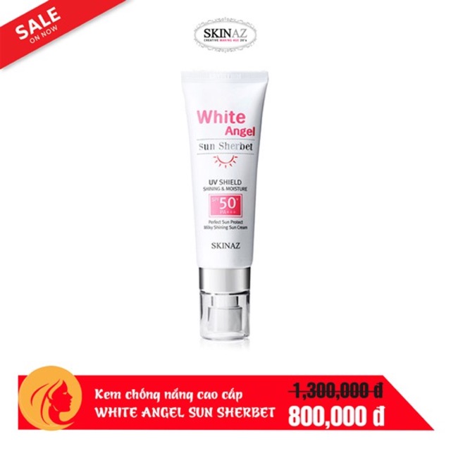 Kem Chống Nắng White Angel Skinaz Chính Hãng