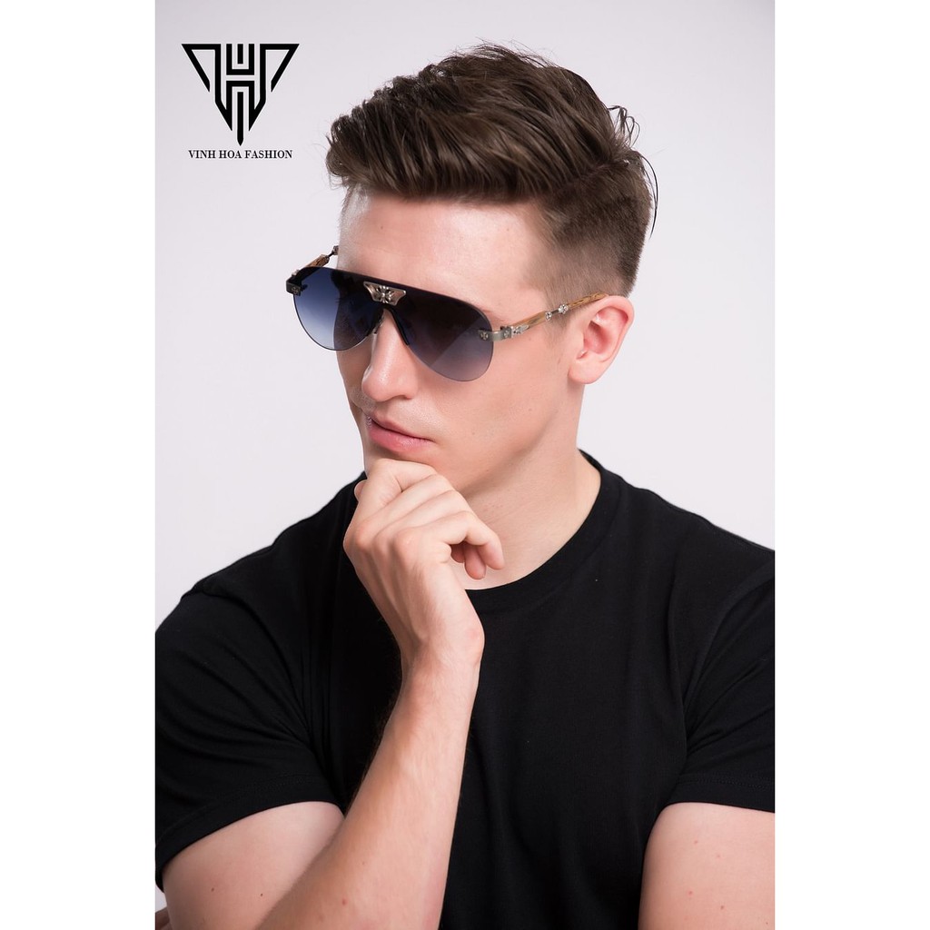 Kính râm Nam thời trang cao cấp Chrome Hearts CHNAM07