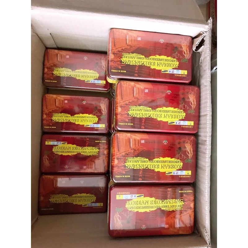 [HÀNG MƠIS] Viên Đạm Tổng Hợp Hồng Sâm Nhung Hươu Linh Chi hộp 60v | BigBuy360 - bigbuy360.vn