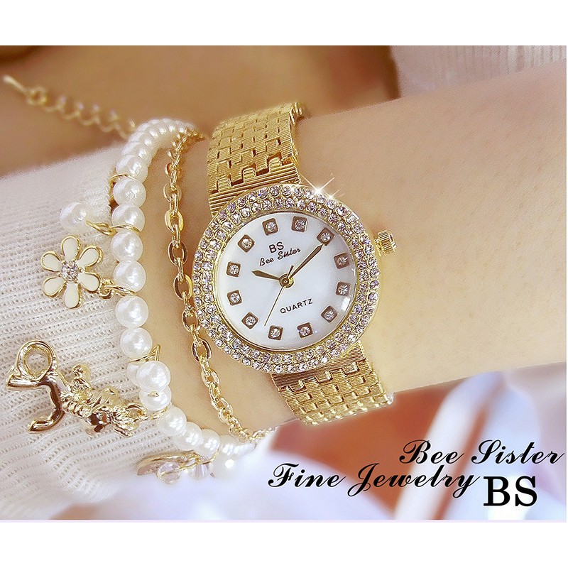 Đồng hồ nữ BS BEE SISTER ROSIA Mặt Xà Cừ Sang Trọng [HÀNG XỊN] | BigBuy360 - bigbuy360.vn
