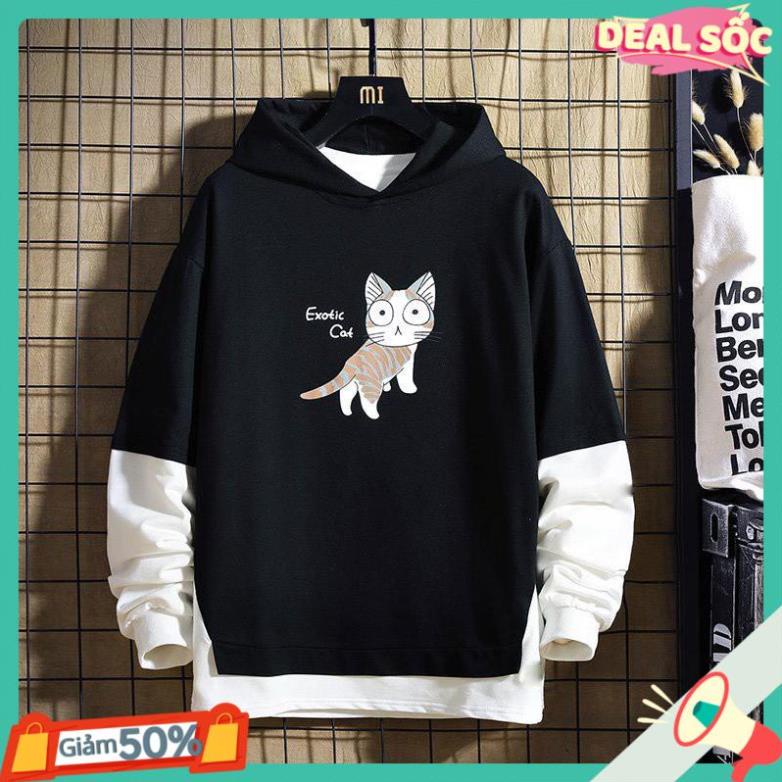 Áo hoodie dáng rộng phong cách Hàn Quốc trẻ trung cho cặp đôi M2 HT60