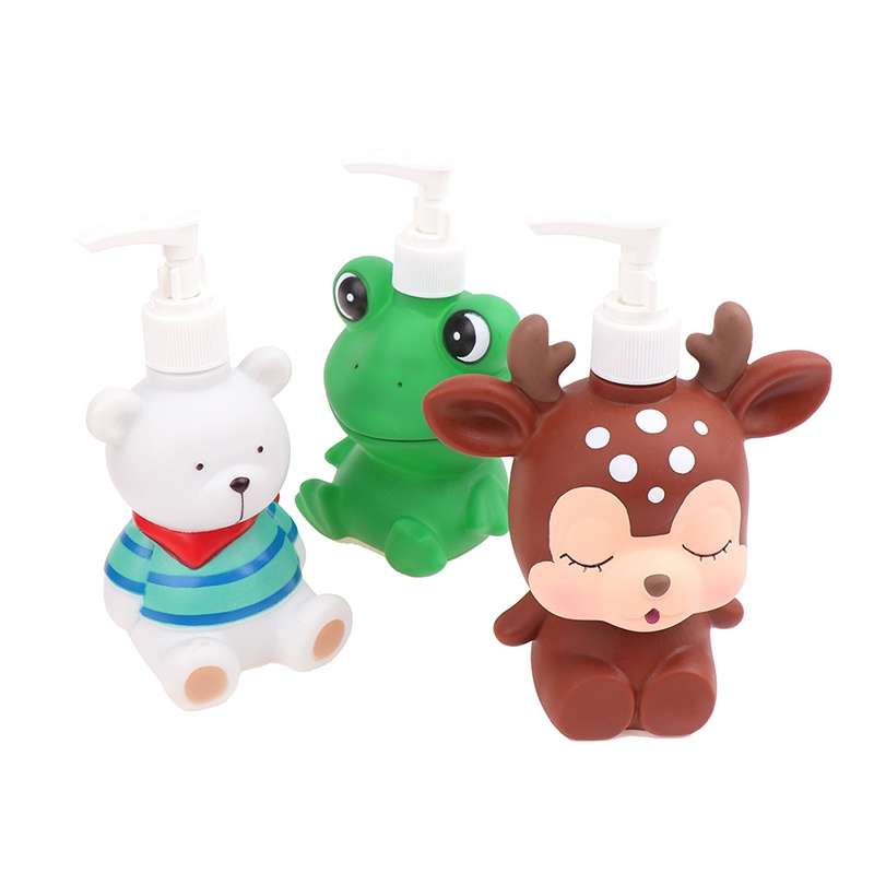 Bình Đựng Xà Phòng Rửa Tay Kiểu Dáng Động Vật Hoạt Hình Dễ Thương