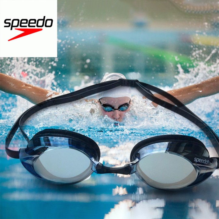 Kính bơi Speedo Vanquisher Plus chống tia UV chống mù sương gọn nhẹ dành cho thi đấu