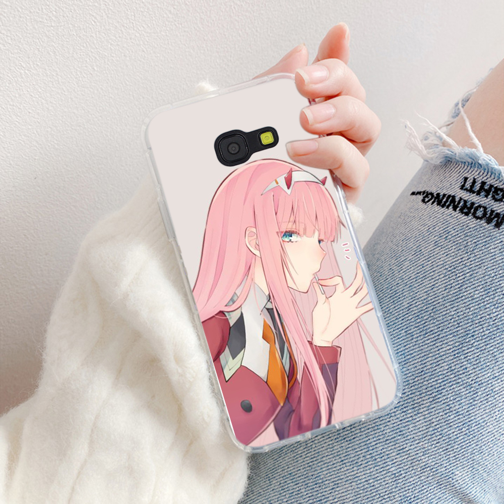 Samsung A70 Note 10 Lite Plus 20 Ultra 9 8 S20 TPU transparent Soft case 20GBY franxx wiki zero two anime