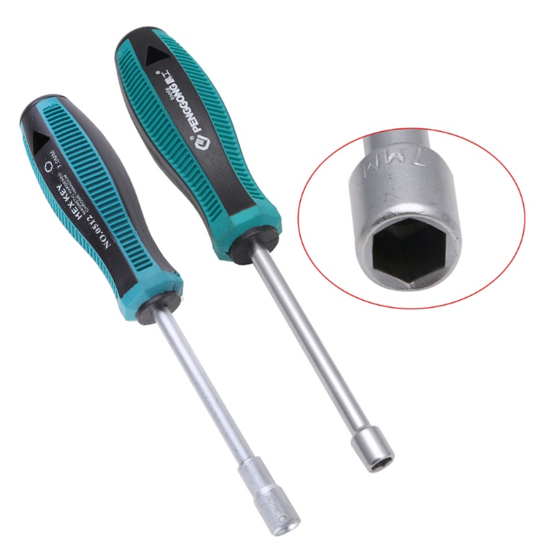 Chìa Vặn Đai Ốc Đầu Lục Giác 7mm Bằng Kim Loại Chuyên Dụng