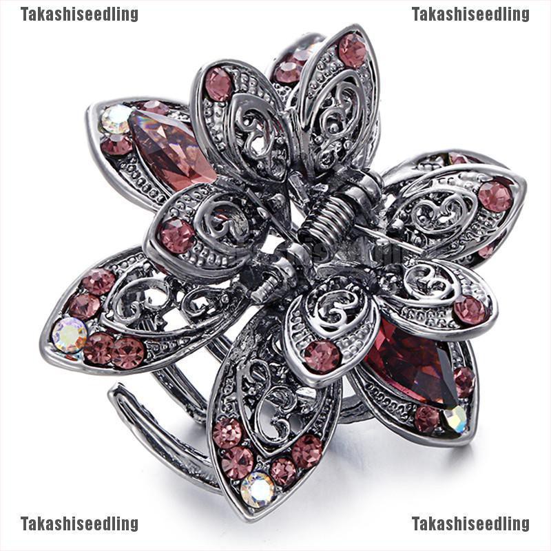 Kẹp Tóc Hình Con Cua Đính Đá Lấp Lánh Thời Trang