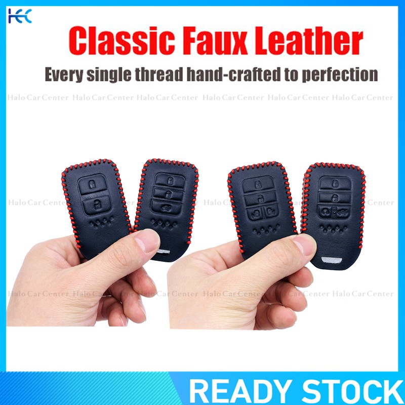 Vỏ bọc chìa khóa chất liệu da dành cho xe Honda City HRV BRV JAZZ CRV ACCORD CIVIC