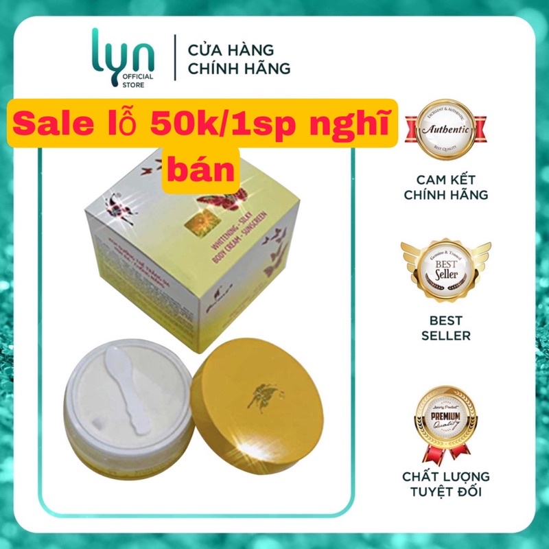 BODY GOVENT VÀNG siêu trắng