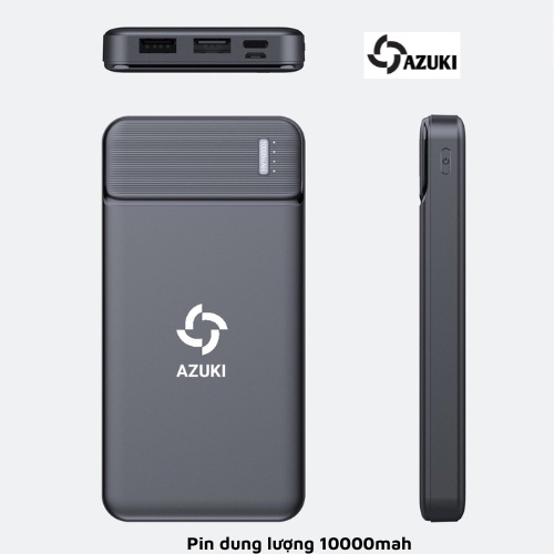 ⚡️  PIN SẠC DỰ PHÒNG AZUKI 10000MAH CHO ÁO SƯỞI ẤM AZUKI ⚡️ CỰC BỀN BH12 THÁNG