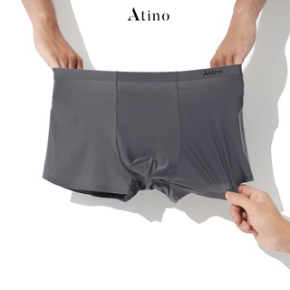 Quần sịp BOXER ATINO thoáng khí kháng khuẩn vải lụa băng cao cấp lót Cotton 95% hút ẩm khử mùi SP311