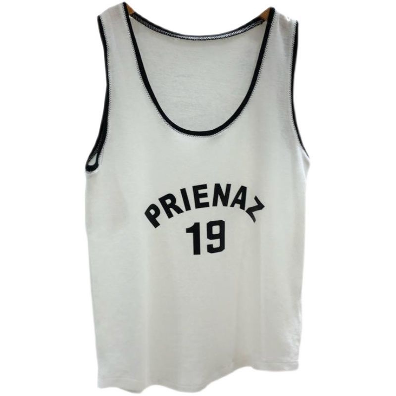 Áo Thun Bóng Rổ Sát Nách Form Rộng Màu Đen Size Lớn Cho Nữ