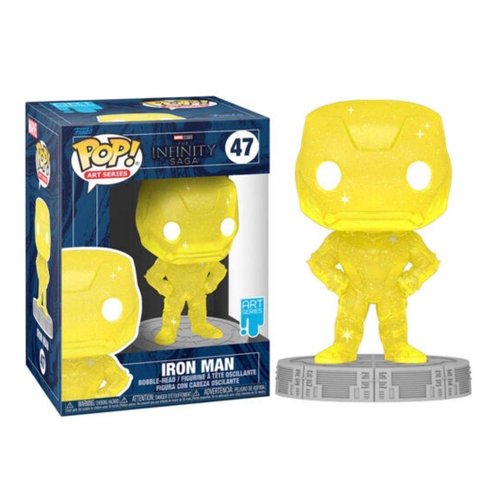 Mô hình Marvel Iron Man 10cm 47 Infinity Saga Artist Series Funko Pop Mô hình tĩnh Nhựa PVC CHÍNH HÃNG MỸ MVFKP16