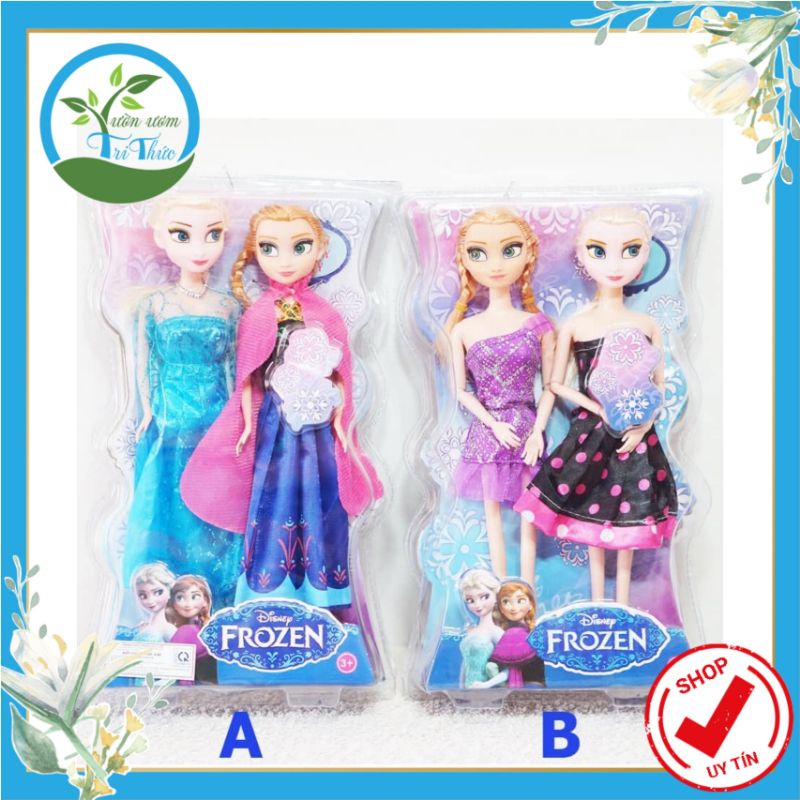 Cặp đôi búp bê Anna và Elsa 11 khớp nối
