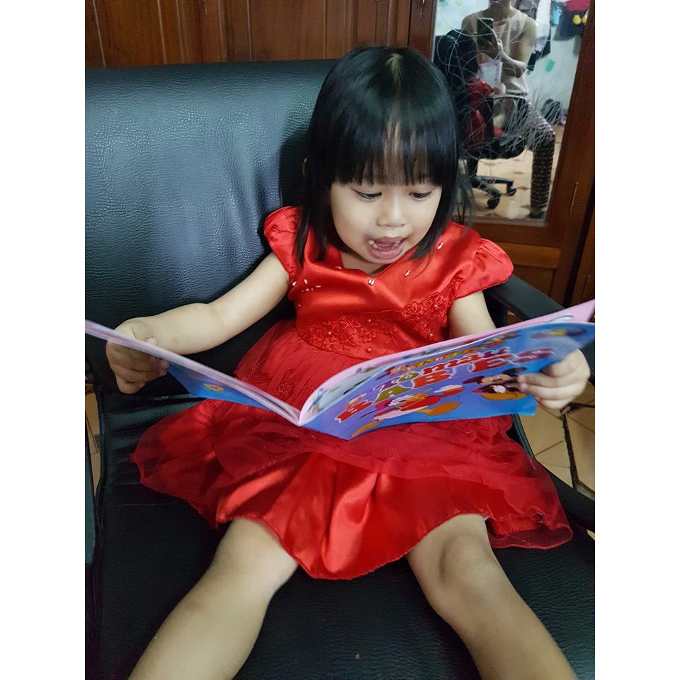 váy cột nơ công chúa