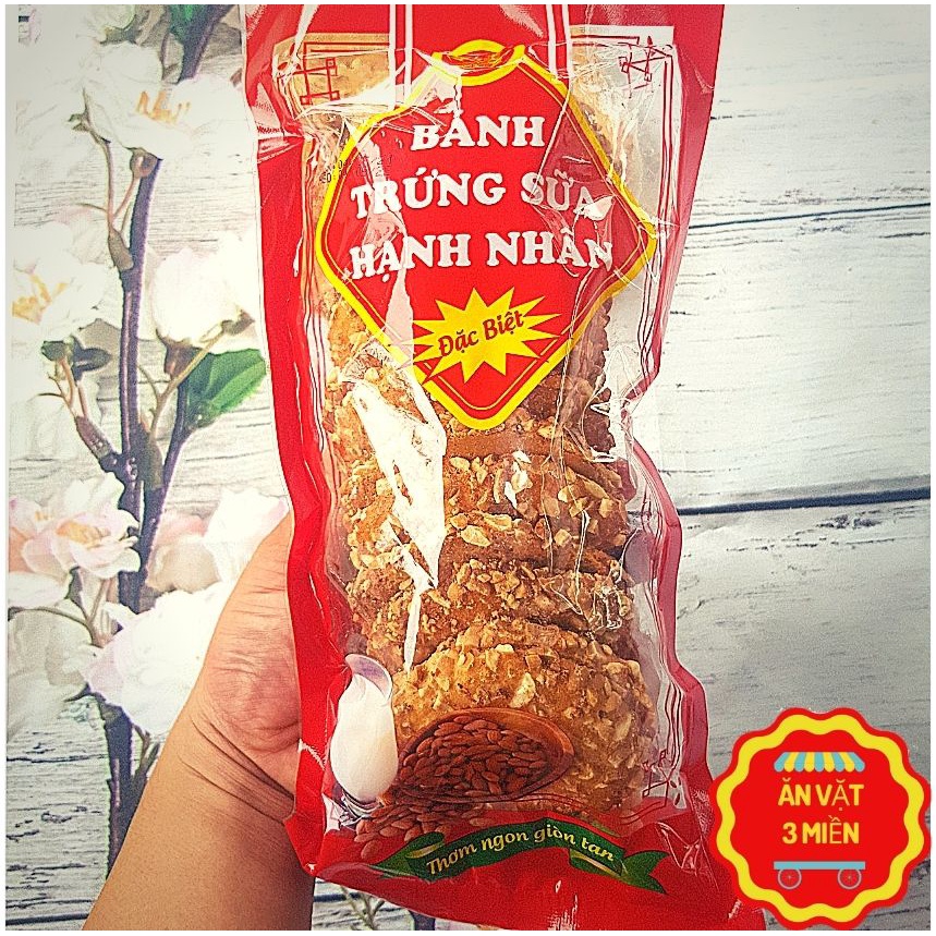 Bánh Trứng Sữa Hạnh Nhân Phương Huyền Food gói 190gr