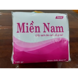 Khăn giấy vuông Anandi Miền Nam 50 tờ/gói.