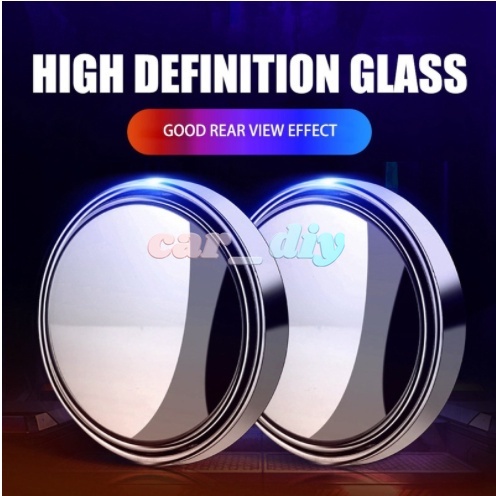 Set 2 Gương Chiếu Hậu Chống Nước Xoay 360 Độ 3M Cho Xe Hơi Xe Tải SUV