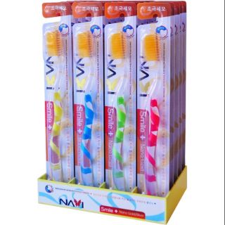 Combo 2 bàn chải Navi Smile Nano gold