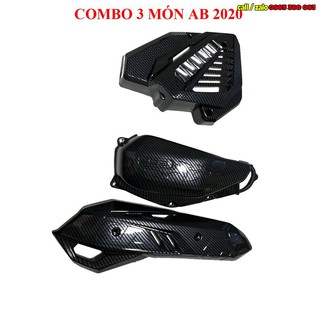🚀 🌴COMBO BỘ CARBON TRANG TRÍ AB 2020 ( AIR BLADE 2020, 3 MÓN , 4 MÓN)🌴 🚀