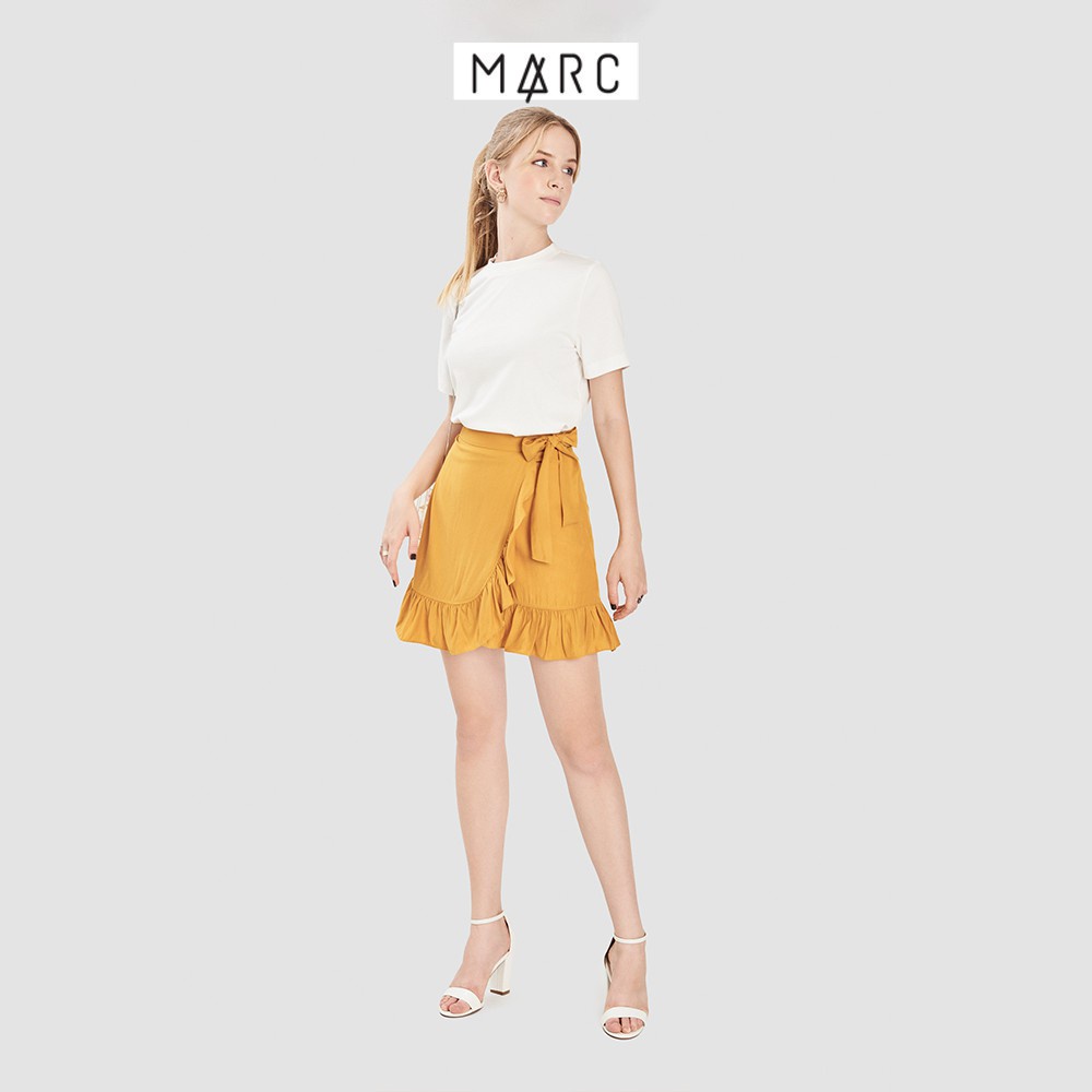Váy nữ MARC FASHION mini đắp chéo viền bèo | BigBuy360 - bigbuy360.vn