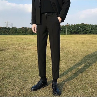 Quần tây cho nam ống đứng phong cách Hàn Quốc