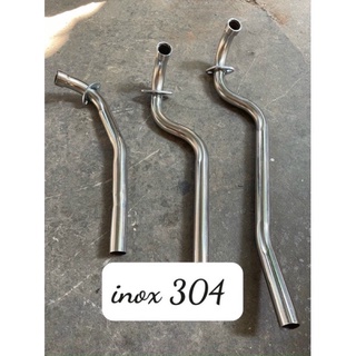 Cổ bô inox 304 dành cho wave,dream,wave 110 lắp bô rsx
