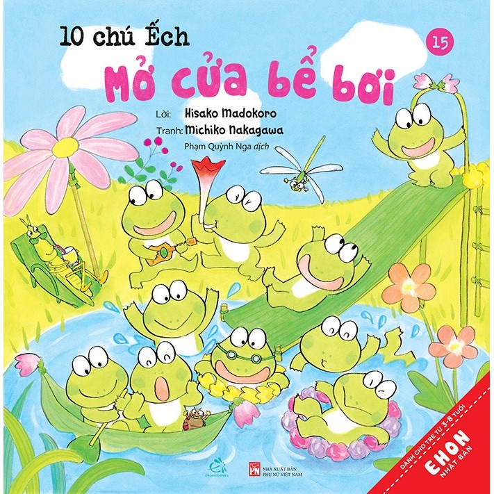 Sách - Bộ Sách 10 Chú Ếch (Tập 13 Đến Tập 18) - Bộ 6 Cuốn