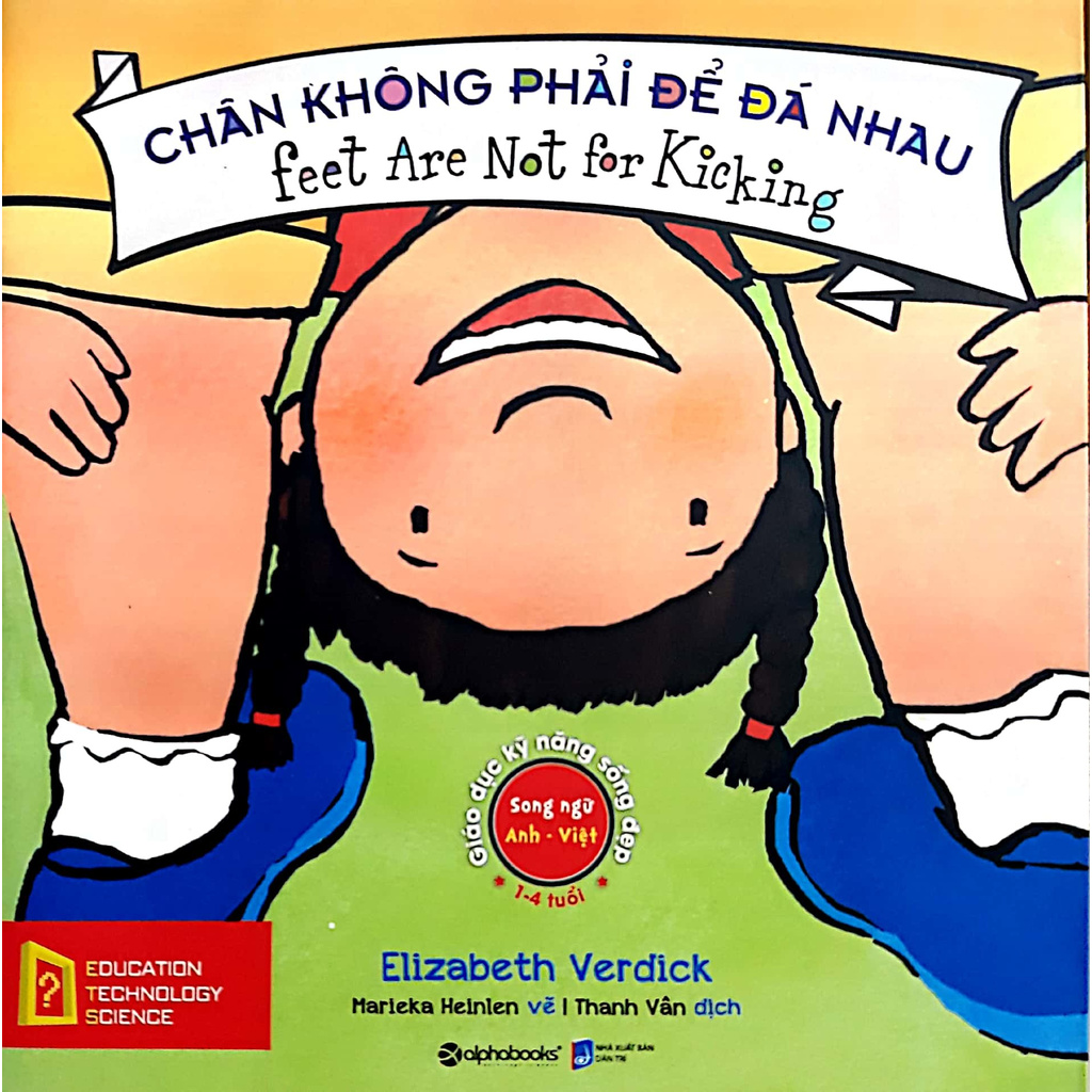 Sách - Chân Không Phải Để Đá Nhau - Feet Are Not For Kicking