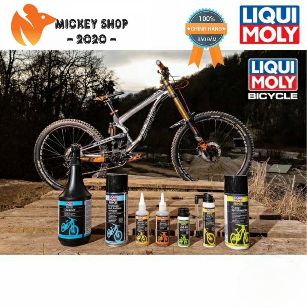 [ PRO BIKER ] Đánh Bóng - Phủ Bóng Mọi Màu Sơn Xe Đạp Liqui Moly Bike Gloss Spray Wax 6058 - 400ml