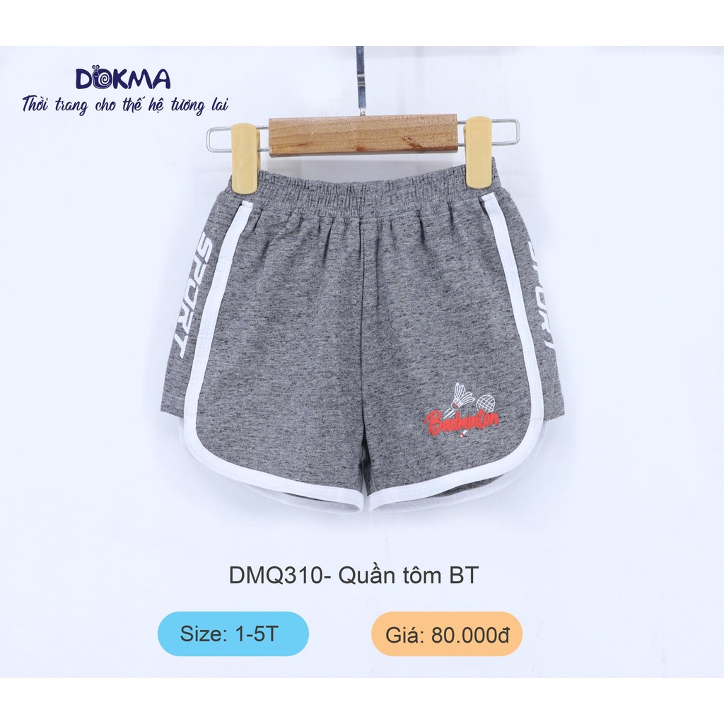 Quần tôm chất liệu organic cotton bé trai DQ310 Dokma