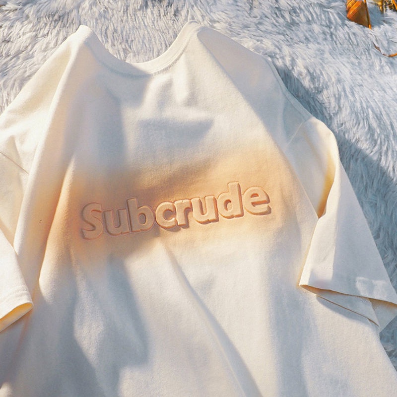 Áo Thun Tay Ngắn Dáng Rộng In Chữ Màu Gradient Thời Trang 2022 Cho Nữ