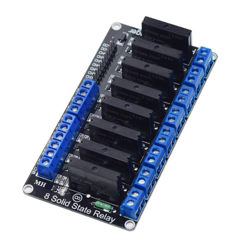 Mô Đun Rơ Le 5V 8 Kênh OMRON SSR 250V 2A Cho Arduino