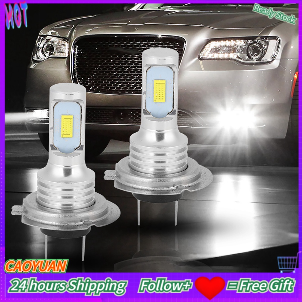 Set 4 bóng đèn LED H7 80W 8000K 12-24V ánh sáng trắng cho pha xe hơi