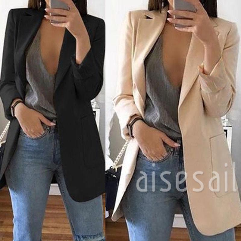 Áo Khoác Blazer Dáng Ôm Đơn Giản Thời Trang 2019 Cho Nữ | WebRaoVat - webraovat.net.vn