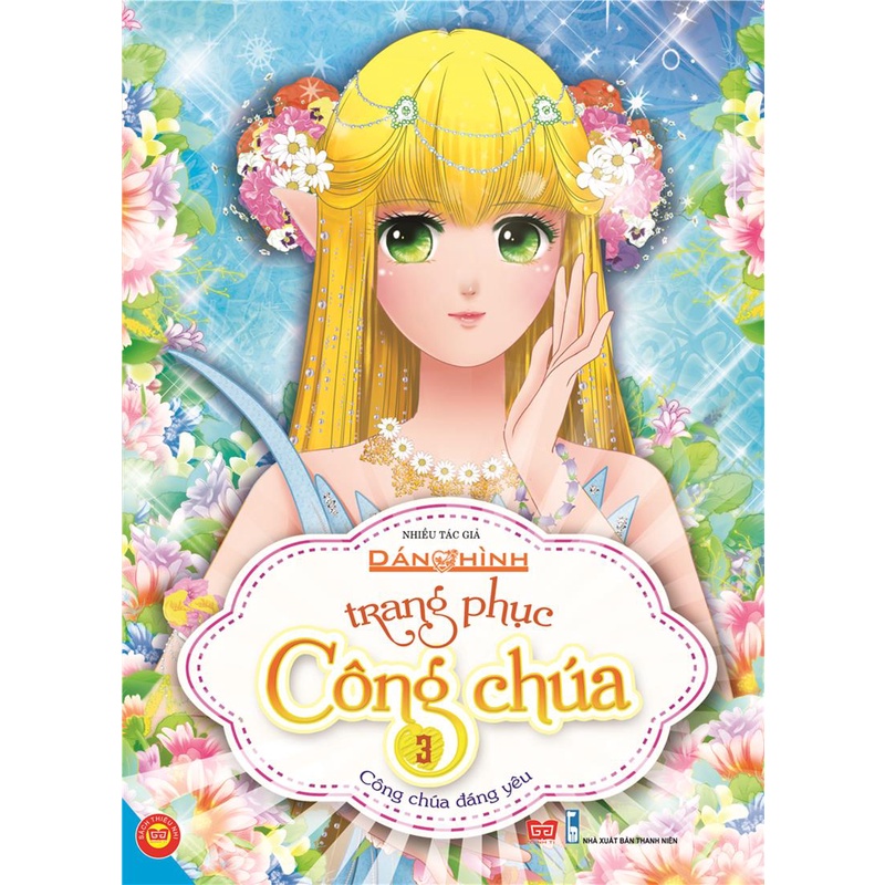 Sách - Dán Hình Trang Phục Công Chúa - Tập 3 - Công Chúa Đáng Yêu