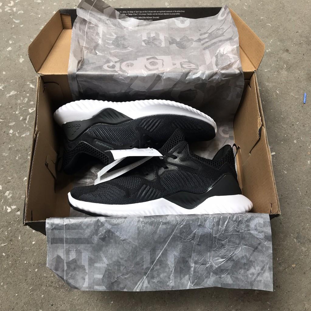 (FREESHIP+VIDEO, ẢNH THẬT) giày thể thao Alphabounce đen trắng