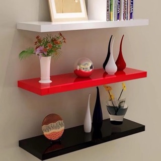 Kệ gỗ trang trí tường (bộ 3 thanh 60x15)