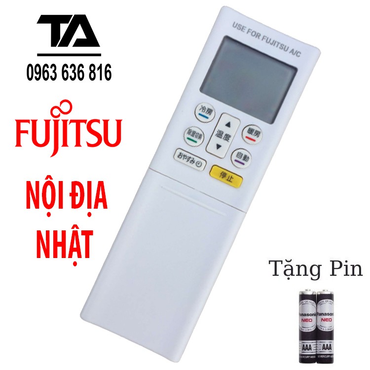 Remote điều khiển điều hòa FUJITSU Nội Địa Nhật - Hàng Tốt