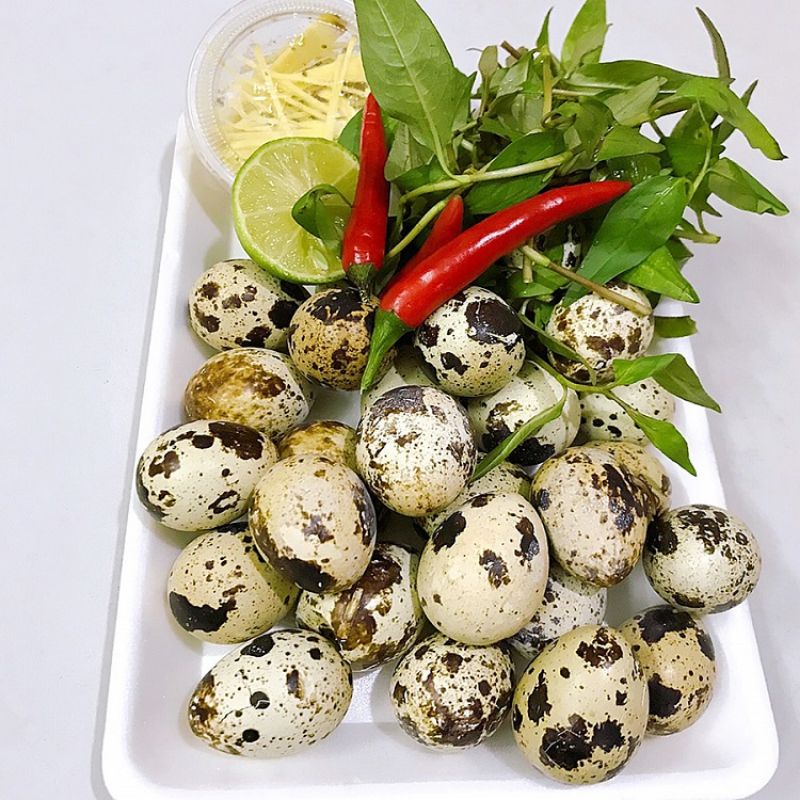 Trứng cút lộn tươi