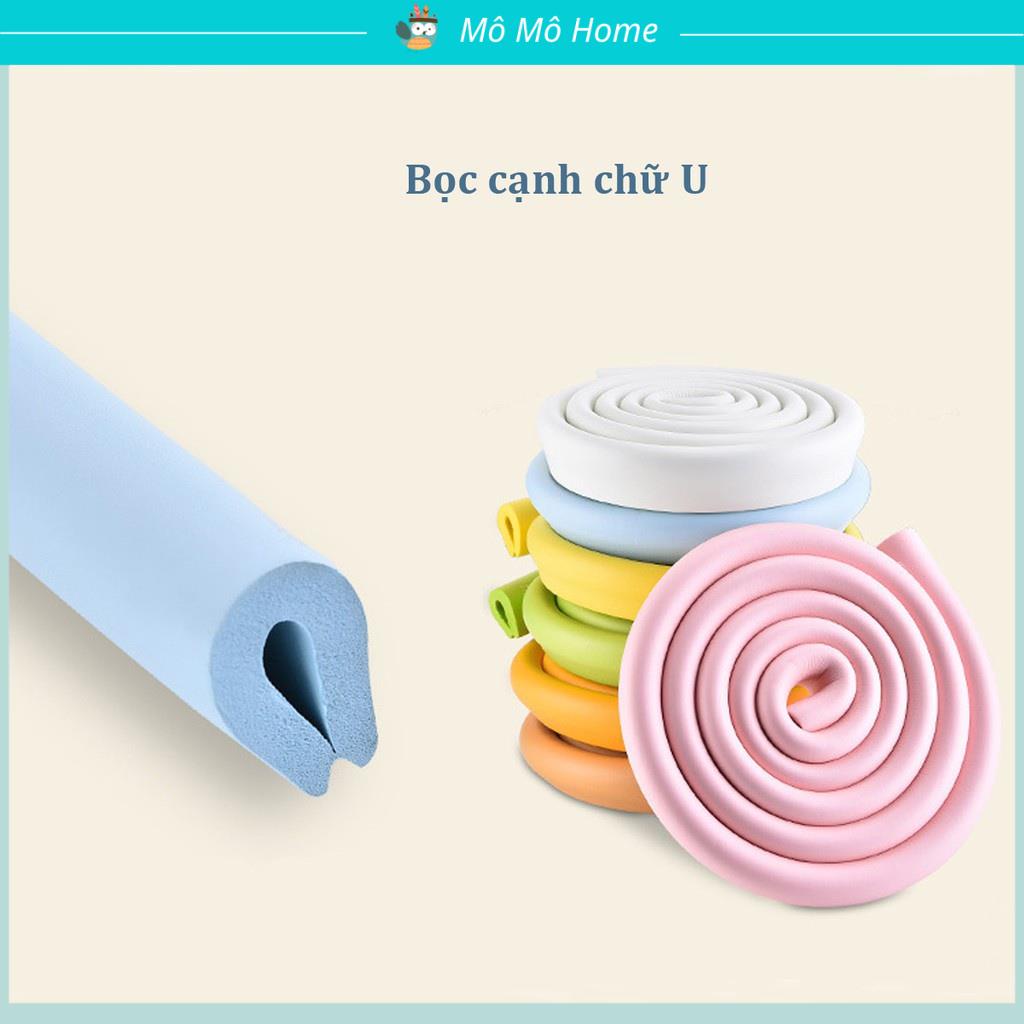Xốp bọc cạnh bàn, góc bàn cao su NBR mềm mại - giữ an toàn cho bé [ bọc cạnh 2 ] - Mô Mô Home